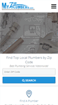 Mobile Screenshot of myzipplumbers.com